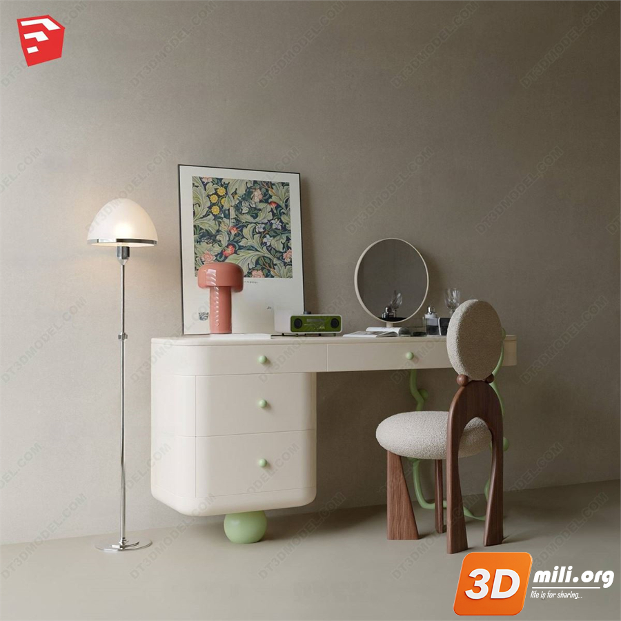 Dressing Table Skp Files 